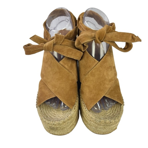 Marc Fisher Mlandira Leather Upper Platform Wedge‎ Womens Shoes Size 9M - Picture 5 of 12